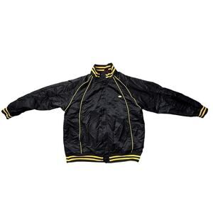Vintage Air Jordan Black Yellow Bomber Jacket XXL Y2K